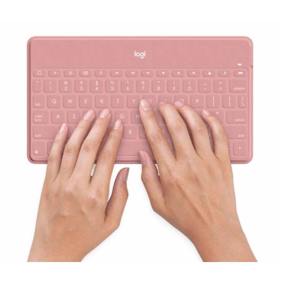 Klawiatura Bluetooth Keys-To-Go Logitech różowa
