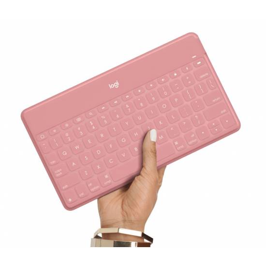 Klawiatura Bluetooth Keys-To-Go Logitech różowa