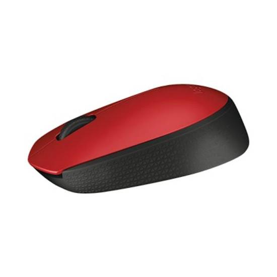 Mysz bezprzewodowa USB Logitech M171 czerwona