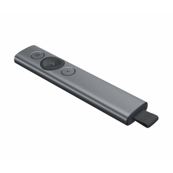Pilot do prezentacji Logitech Spotlight ciemnoszary