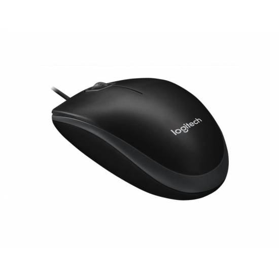 Mysz przewodowa USB Logitech B100 czarna