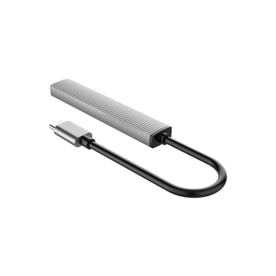 Hub USB-C -> USB 3.0 x1 + USB 2.0 x3 Orico AH-13-GY-EP-HW