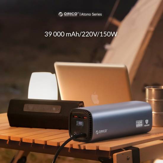 Stacja ładująca 150W 39000mAh Orico AT150-EU-GY-BP