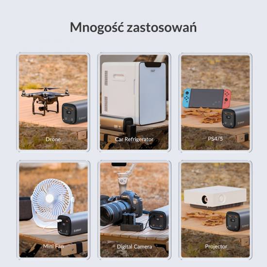 Stacja ładująca 150W 39000mAh Orico AT150-EU-GY-BP