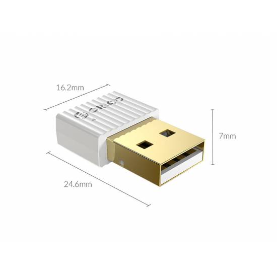 Adapter USB Bluetooth 5.0 biały Orico BTA-508-WH-BP