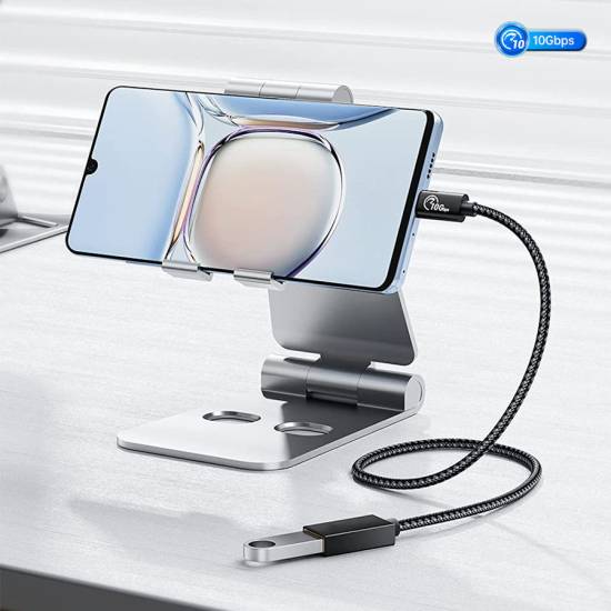 Kabel USB C - USB A żeński 10Gbps PD 60W Orico CAF31-10-BK-BP