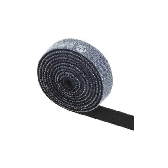 Taśma rzepowa czarna 1m x 14mm rolka Orico CBT-1S-BK
