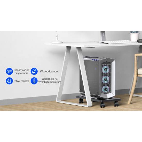 Podstawka pod komputer PC stalowa Orico CPB6-BK-BP