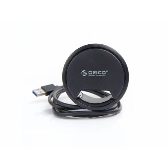 Hub USB 3.1 x 4 na otwór w biurku 5Gbps ORICO DESK-4U-BK-BP