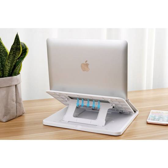Podstawka pod laptop składana Orico NSN-C1-WH-BP biała