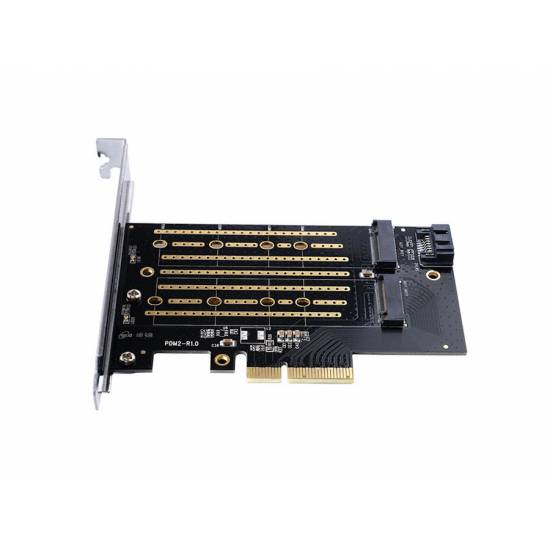 Karta PCI express na M.2 NVMe i M.2 SATA Orico PDM2-BP