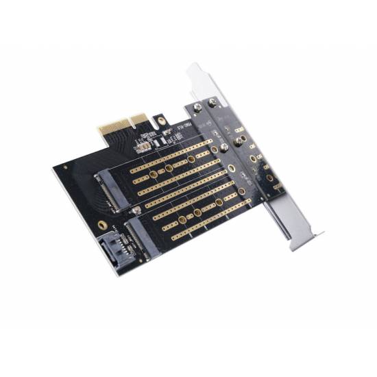 Karta PCI express na M.2 NVMe i M.2 SATA Orico PDM2-BP
