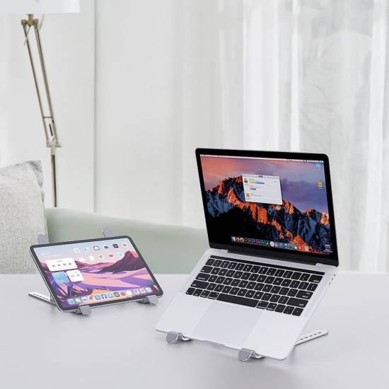 Podstawka pod laptop składana aluminium srebrna Orico PFB-A2-SV-BP