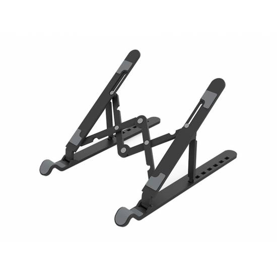 Podstawka pod laptop składana aluminium czarna Orico PFB-A24-BK-BP