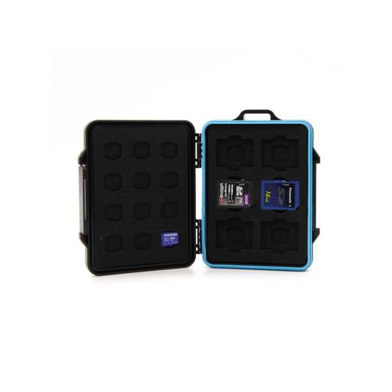 Etui na karty pamięci 6 x SD 18 x microSD Orico PHCD-2-BK-BP pancerne