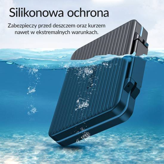 Etui na karty pamięci 12 x SD 12 x microSD Orico PHCD-3-BK-BP pancerne