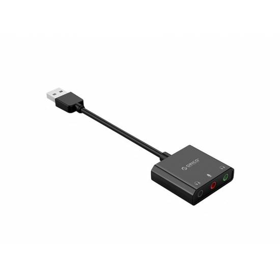 Karta dźwiękowa na USB 3 porty Orico SKT3-BK-BP