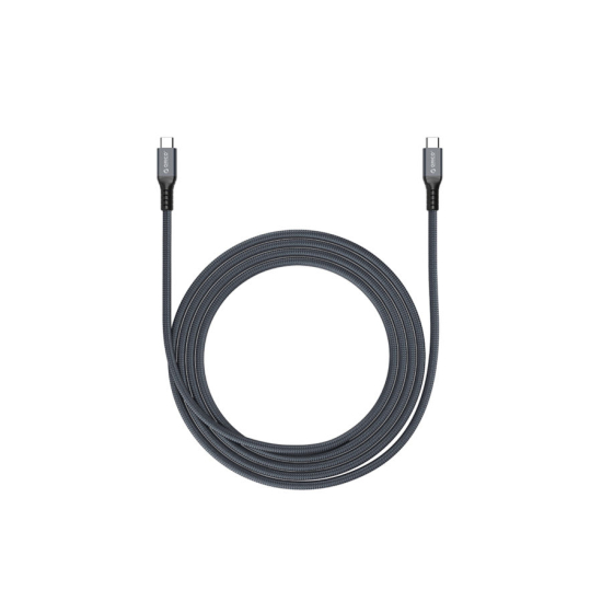 Kabel USB C Thunderbolt 4 PD 100W 40Gbps 8K60Hz 2,0m Orico TBZ4-20-GY-BP