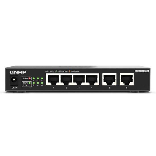Switch QNAP QSW-2104-2T-R2 x2 10GE x4 2.5GE