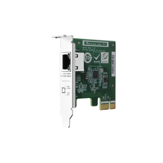 Karta PCI Express sieciowa 2.5Gbps 1-portowa QNAP QXG-2G1T-I225