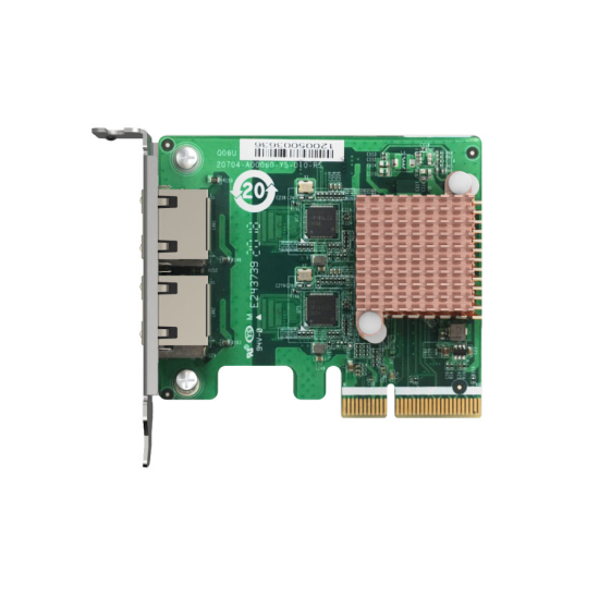 Karta PCI Express sieciowa 2.5Gbps 2-portowa QNAP QXG-2G2T-I225