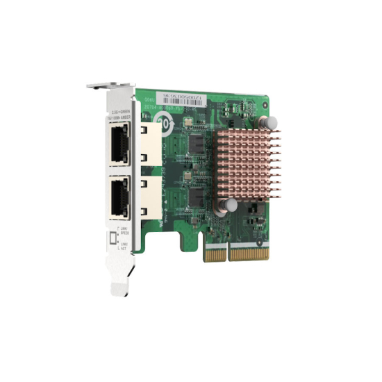 Karta PCI Express sieciowa 2.5Gbps 2-portowa QNAP QXG-2G2T-I225