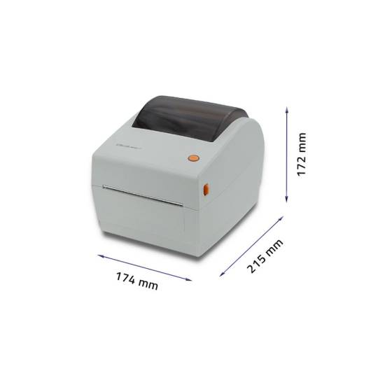 Drukarka etykiet termicznych 203dpi USB LAN RS-232 Qoltec 50243