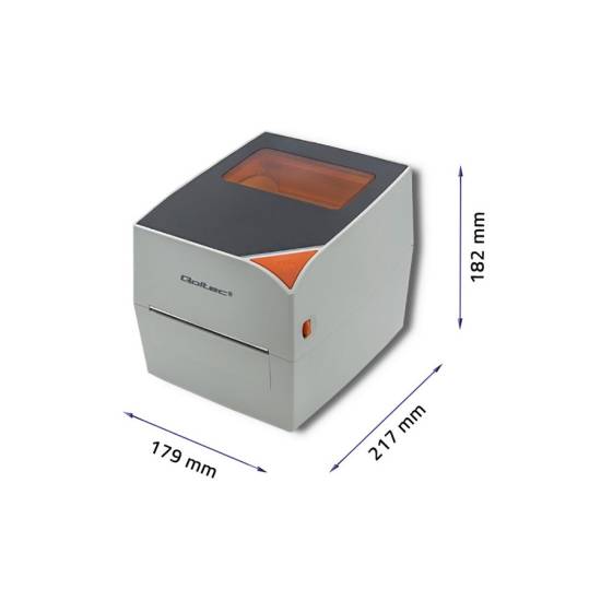 Drukarka etykiet termicznych 203dpi USB Qoltec 50245