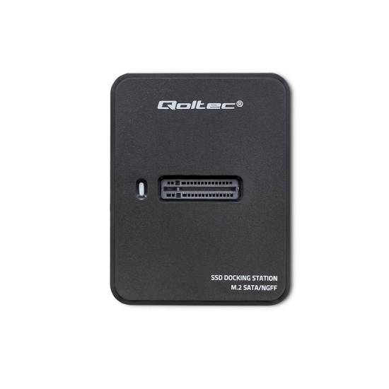 Stacja dokująca USB-C dysk M.2 SATA NGFF Qoltec 50314