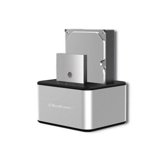 Stacja dokująca USB 3.0 Qoltec 50316 klonowanie