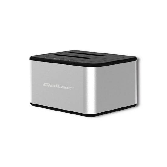 Stacja dokująca USB 3.0 Qoltec 50316 klonowanie