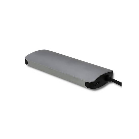 Hub USB-C -> USB 3.0 x1 Gigabit czytnik SD/micro SD HDMI Qoltec 50382