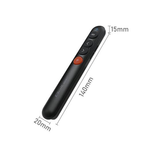 Pilot do prezentacji 4w1 USB 3.0 2.4GHz 30m Qoltec 50631