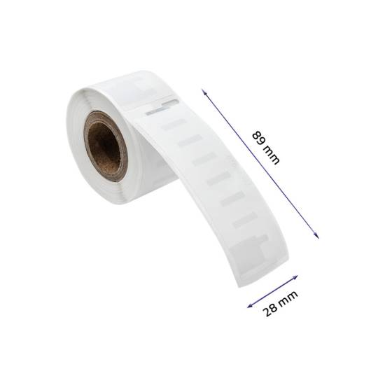 Etykieta Dymo 99010 89 x 28 mm biała adresowa Qoltec 50753