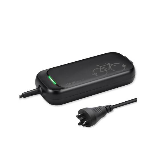 Ładowarka do roweru skutera elektrycznego 36V 42V 2A wtyk Bosch wodoodporna szybka Qoltec 50762