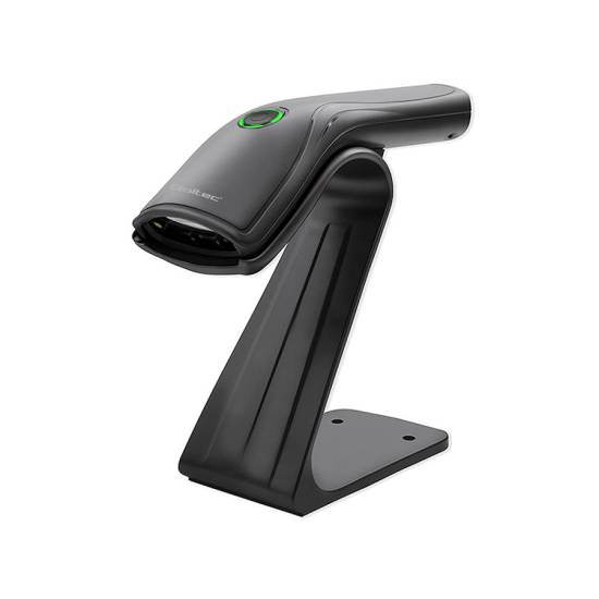 Czytnik kodów kreskowych 1D Qoltec 50852 USB z podstawką