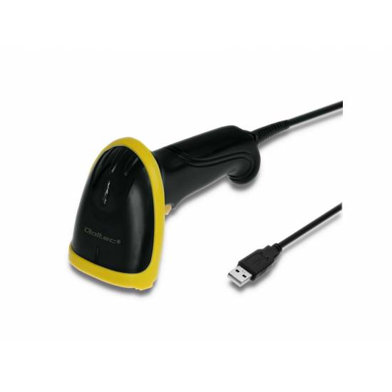 Czytnik kodów kreskowych laser 1D / 2D Qoltec 50867 USB