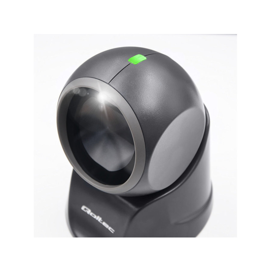 Czytnik kodów kreskowych 1D / 2D Qoltec 50875 USB stacjonarny