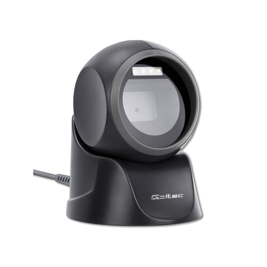 Czytnik kodów kreskowych 1D / 2D Qoltec 50875 USB stacjonarny