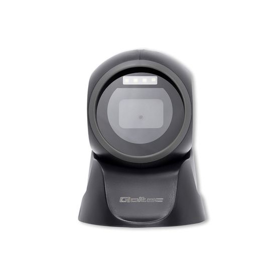 Czytnik kodów kreskowych 1D / 2D Qoltec 50875 USB stacjonarny
