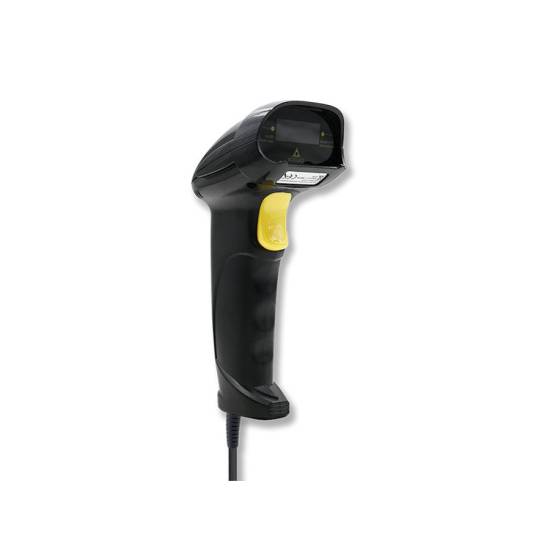 Czytnik kodów kreskowych laser 1D Qoltec 50876 USB czarny