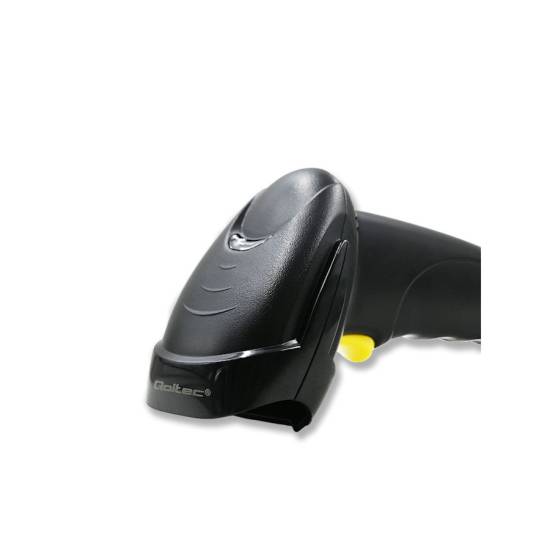 Czytnik kodów kreskowych laser 1D Qoltec 50876 USB czarny