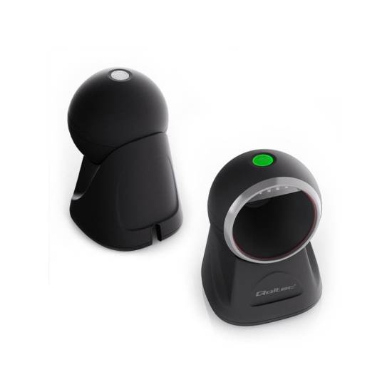 Czytnik kodów kreskowych 1D / 2D Qoltec 50879 USB stacjonarny
