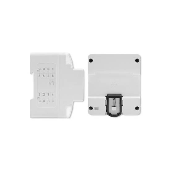 Licznik zużycia energii na szynę DIN trójfazowy 400V LCD 4P Qoltec 50900
