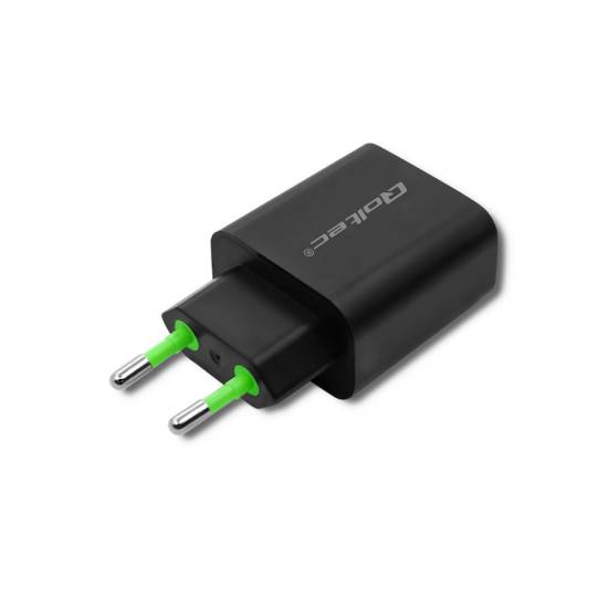 Ładowarka USB A i USB C PowerDelivery QC3.0 18W Qoltec 51713