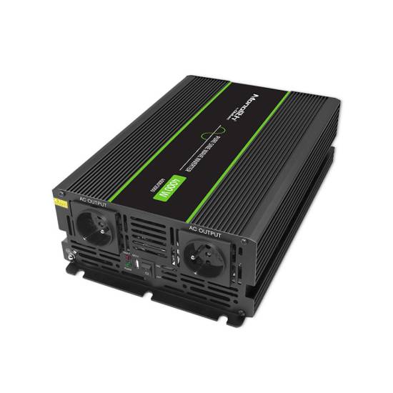Przetwornica napięcia Monolith 2000W / 4000W 12V na 230V Czysty Sinus Qoltec 51935