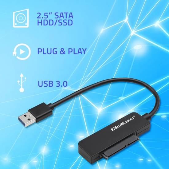 Konwerter USB 3.0 -> SATA III 2,5