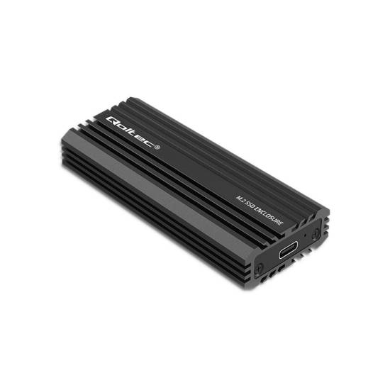 Obudowa SSD M.2 NVMe/SATA USB C 10Gbps Qoltec 52270