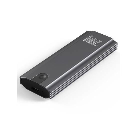 Obudowa SSD M.2 NVMe/SATA USB C 10Gbps Qoltec 52271