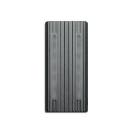 Obudowa SSD M.2 NVMe/SATA USB C 10Gbps RGB LED Qoltec 52272